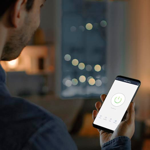 Tomada Inteligente 16A Wi-Fi Liga e Desliga via Aplicativo Compatível com Alexa e Google Assistente | GT